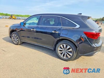 Drugie zdjęcie samochodu z przodu: 2016 ACURA MDX TECHNOLOGY VIN:5FRYD4H45GB053812 - miniatura