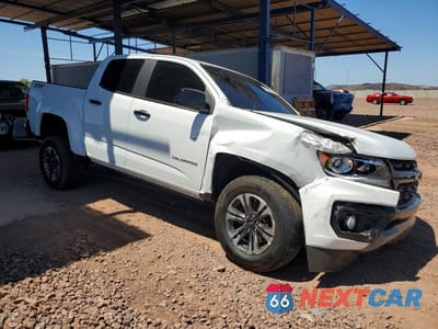 Czwarte zdjęcie samochodu z boku: 2022 CHEVROLET COLORADO Z71 VIN:1GCGSDEN7N1153626 - miniatura