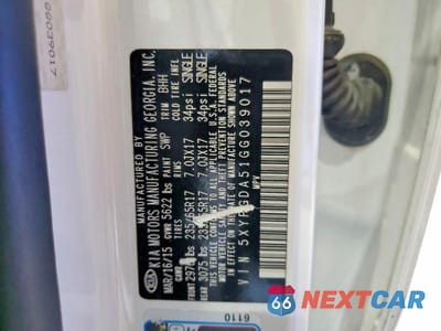 Zdjęcie 13 z 13 samochodu: 2016 KIA SORENTO LX V6 VIN:5XYPGDA51GG039017 - miniatura