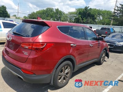 Trzecie zdjęcie samochodu z tyłu: 2013 HYUNDAI SANTA FE SPORT 2.4L VIN:5XYZUDLBXDG102549 - miniatura