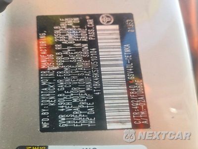 Zdjęcie 13 z 13 samochodu: 2007 TOYOTA CAMRY LE V6 VIN:4T1BK46K57U510104 - miniatura