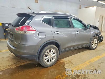Trzecie zdjęcie samochodu z tyłu: 2016 NISSAN ROGUE SV VIN:5N1AT2MV0GC874480 - miniatura