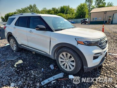 Czwarte zdjęcie samochodu z boku: 2020 FORD EXPLORER LIMITED VIN:1FMSK8FH5LGA24851 - miniatura