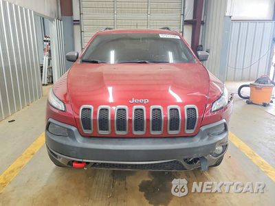 Piąte zdjęcie samochodu w środku: 2015 JEEP CHEROKEE TRAILHAWK VIN:1C4PJMBS9FW563135 - miniatura