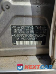 Zdjęcie 12 z 12 samochodu: 2013 HYUNDAI SONATA HYBRID VIN:KMHEC4A47DA083251 - miniatura