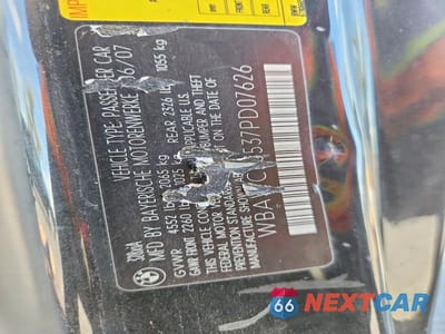 Zdjęcie 12 z 12 samochodu: 2007 BMW 328 XI VIN:WBAWC33537PD07626 - miniatura