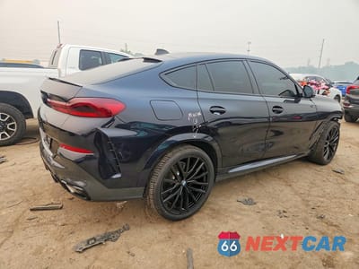 Trzecie zdjęcie samochodu z tyłu: 2023 BMW X6 XDRIVE40I VIN:5UXCY6C06P9N62624 - miniatura