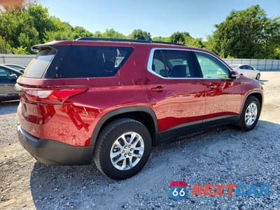 Trzecie zdjęcie samochodu z tyłu: 2020 CHEVROLET TRAVERSE LT VIN:1GNEVHKW3LJ148544 - miniatura