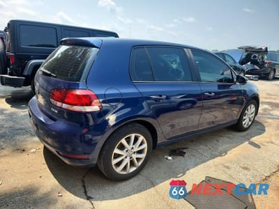 Trzecie zdjęcie samochodu z tyłu: 2010 VOLKSWAGEN GOLF VIN:WVWDA7AJ0AW375223 - miniatura
