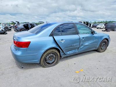 Trzecie zdjęcie samochodu z tyłu: 2010 HYUNDAI SONATA GLS VIN:5NPET4AC0AH582022 - miniatura