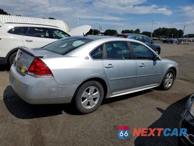 Trzecie zdjęcie samochodu z tyłu: 2009 CHEVROLET IMPALA 1LT VIN:2G1WT57N991227827 - miniatura