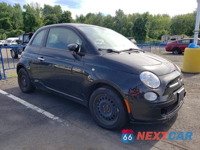 Czwarte zdjęcie samochodu z boku: 2012 FIAT 500 POP VIN:3C3CFFAR2CT280415 - miniatura