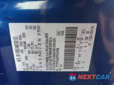 Zdjęcie 12 z 12 samochodu: 2007 FORD RANGER SUPER CAB VIN:1FTYR14U67PA37938 - miniatura