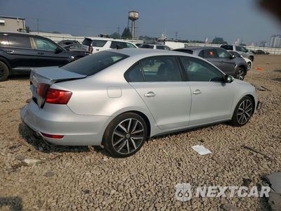 Trzecie zdjęcie samochodu z tyłu: 2013 VOLKSWAGEN JETTA GLI VIN:3VW467AJ3DM225920 - miniatura
