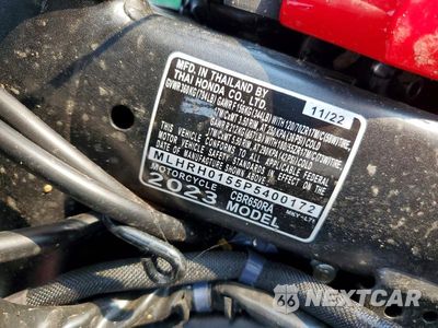 Zdjęcie 9 z 9 samochodu: 2023 HONDA CBR650 RA VIN:MLHRH0155P5400172 - miniatura
