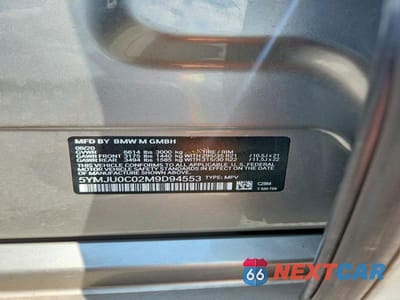 Zdjęcie 13 z 13 samochodu: 2021 BMW X5 M VIN:5YMJU0C02M9D94553 - miniatura