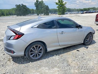 Trzecie zdjęcie samochodu z tyłu: 2019 HONDA CIVIC EX VIN:2HGFC3B38KH353144 - miniatura