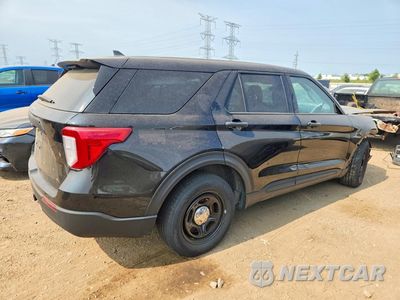 Trzecie zdjęcie samochodu z tyłu: 2023 FORD EXPLORER POLICE INTERCEPTOR VIN:1FM5K8AB6PGA84031 - miniatura