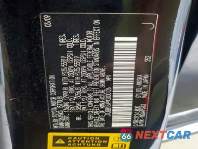 Zdjęcie 13 z 13 samochodu: 2010 LEXUS RX 450H VIN:JTJZB1BA9A2000126 - miniatura