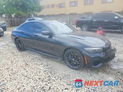 Czwarte zdjęcie samochodu z boku: 2022 BMW M340XI VIN:3MW5U9J00N8C54511 - miniatura