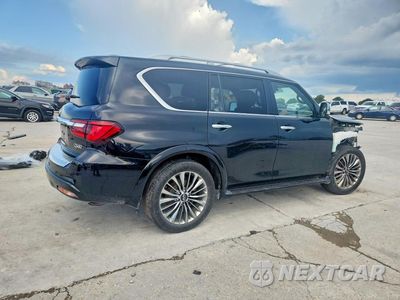 Trzecie zdjęcie samochodu z tyłu: 2021 INFINITI QX80 SENSORY VIN:JN8AZ2BFXM9717096 - miniatura