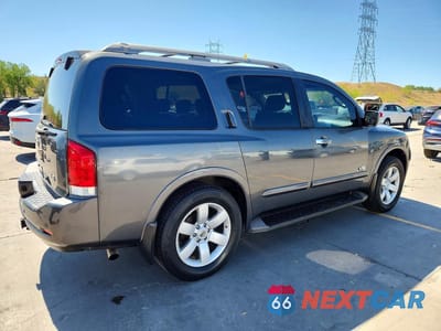 Trzecie zdjęcie samochodu z tyłu: 2008 NISSAN ARMADA SE VIN:5N1AA08C68N600788 - miniatura