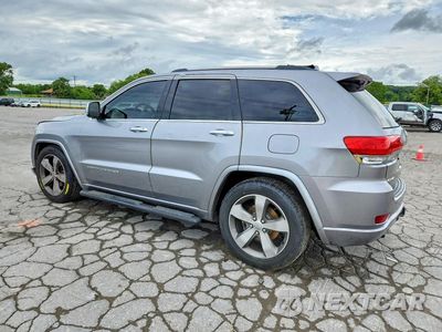 Drugie zdjęcie samochodu z przodu: 2014 JEEP GRAND CHEROKEE OVERLAND VIN:1C4RJFCG4EC233028 - miniatura