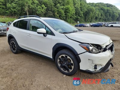 Czwarte zdjęcie samochodu z boku: 2021 SUBARU CROSSTREK PREMIUM VIN:JF2GTAEC6M8307695 - miniatura
