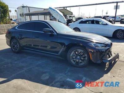Czwarte zdjęcie samochodu z boku: 2025 BMW I4 EDRIVE 40 VIN:WBY23HD08SFU02940 - miniatura