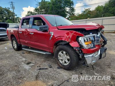 Czwarte zdjęcie samochodu z boku: 2022 FORD F150 SUPERCREW VIN:1FTFW1E89NKE92133 - miniatura