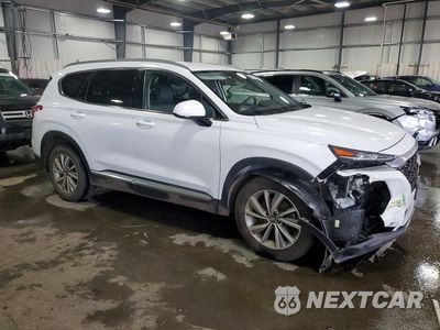 Czwarte zdjęcie samochodu z boku: 2019 HYUNDAI SANTA FE SEL PLUS 2.4L VIN:5NMS3CAD0KH022277 - miniatura