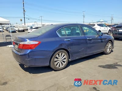 Trzecie zdjęcie samochodu z tyłu: 2014 HONDA ACCORD EXL VIN:1HGCR2F86EA026939 - miniatura