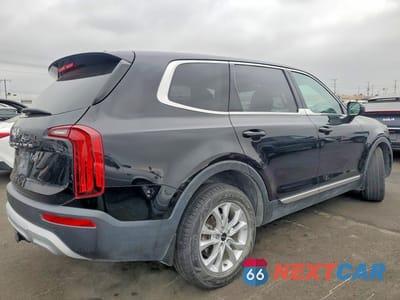Trzecie zdjęcie samochodu z tyłu: 2022 KIA TELLURIDE LX VIN:5XYP24HCXNG260308 - miniatura