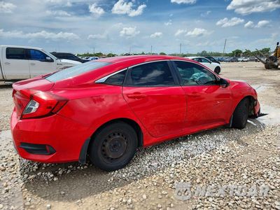 Trzecie zdjęcie samochodu z tyłu: 2019 HONDA CIVIC LX VIN:2HGFC2F63KH577971 - miniatura