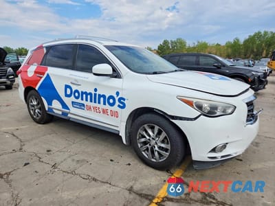 Czwarte zdjęcie samochodu z boku: 2014 INFINITI QX60 BASE VIN:5N1AL0MM8EC546040 - miniatura