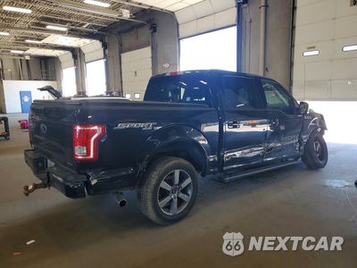 Trzecie zdjęcie samochodu z tyłu: 2016 FORD F150 SUPERCREW VIN:1FTEW1EFXGKE35159 - miniatura