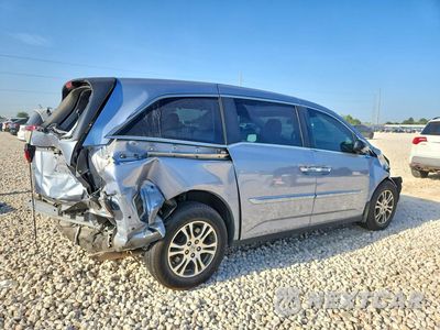 Trzecie zdjęcie samochodu z tyłu: 2013 HONDA ODYSSEY EXL VIN:5FNRL5H66DB012102 - miniatura