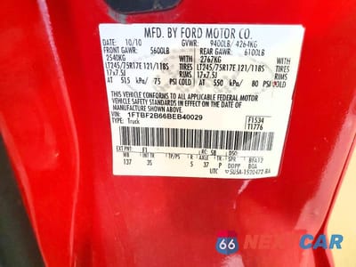 Zdjęcie 12 z 12 samochodu: 2011 FORD F250 SUPER DUTY VIN:1FTBF2B66BEB40029 - miniatura