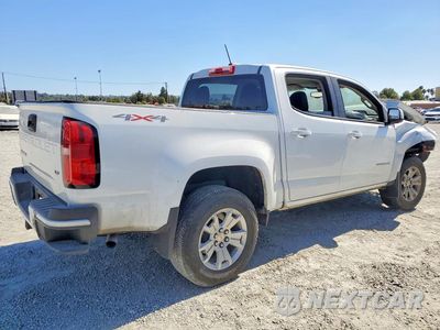 Trzecie zdjęcie samochodu z tyłu: 2022 CHEVROLET COLORADO VIN:1GCGTCEN0N1249217 - miniatura