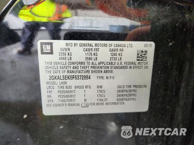 Zdjęcie 12 z 12 samochodu: 2015 GMC TERRAIN SLT VIN:2GKALSEK6F6372884 - miniatura