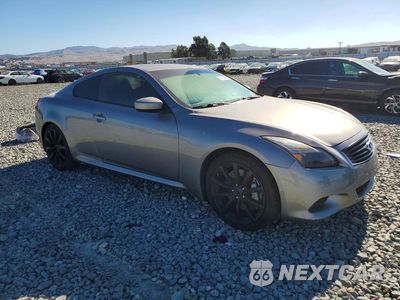 Czwarte zdjęcie samochodu z boku: 2010 INFINITI G37 COUPE BASE VIN:JN1CV6EK6AM101276 - miniatura