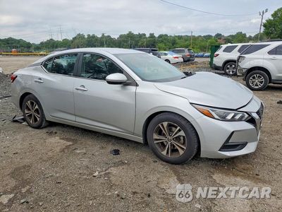 Czwarte zdjęcie samochodu z boku: 2021 NISSAN SENTRA SV VIN:3N1AB8CV1MY299307 - miniatura