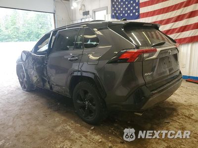 Drugie zdjęcie samochodu z przodu: 2020 TOYOTA RAV4 XSE VIN:4T3EWRFV9LU001403 - miniatura