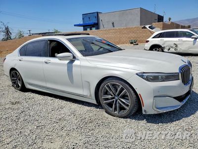 Czwarte zdjęcie samochodu z boku: 2020 BMW 750 I XDRIVE VIN:WBA7U2C03LGJ59825 - miniatura
