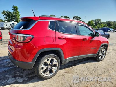 Trzecie zdjęcie samochodu z tyłu: 2019 JEEP COMPASS LIMITED VIN:3C4NJDCB2KT627702 - miniatura