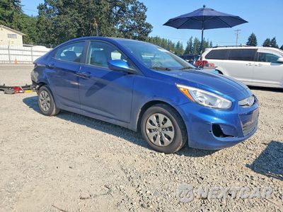 Czwarte zdjęcie samochodu z boku: 2017 HYUNDAI ACCENT SE VIN:KMHCT4AE0HU319114 - miniatura
