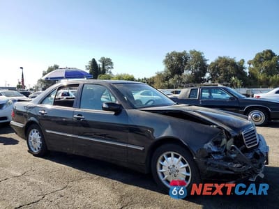 Czwarte zdjęcie samochodu z boku: 2000 MERCEDES-BENZ E 320 VIN:WDBJF65J2YB116127 - miniatura