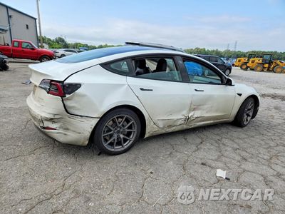 Trzecie zdjęcie samochodu z tyłu: 2021 TESLA MODEL 3 VIN:5YJ3E1EB9MF923664 - miniatura