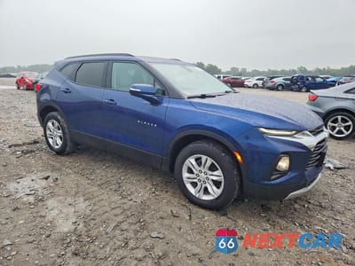 Czwarte zdjęcie samochodu z boku: 2022 CHEVROLET BLAZER 2LT VIN:3GNKBCR46NS122931 - miniatura