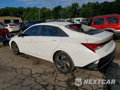 Drugie zdjęcie samochodu z przodu: 2024 HYUNDAI ELANTRA LIMITED VIN:KMHLP4DG8RU661185 - miniatura